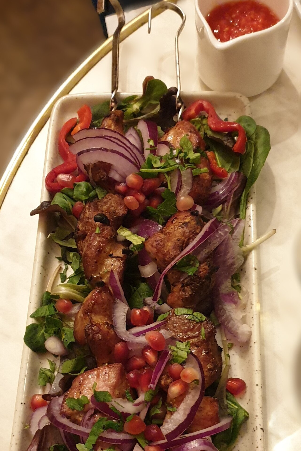 Mtsvadi (Pork Skewers)